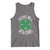 Funny St Patricks Day Drinking Tank Top Drinks Well With Others Drunk Beer Lucky Shamrock