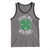 Funny St Patricks Day Drinking Tank Top Drinks Well With Others Drunk Beer Lucky Shamrock