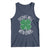 Funny St Patricks Day Drinking Tank Top Drinks Well With Others Drunk Beer Lucky Shamrock