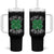Funny St Patricks Day Drinking Tumbler With Handle Drinks Well With Others Drunk Beer Lucky Shamrock