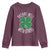 Funny St Patricks Day Drinking Youth Sweatshirt Drinks Well With Others Drunk Beer Lucky Shamrock