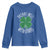 Funny St Patricks Day Drinking Youth Sweatshirt Drinks Well With Others Drunk Beer Lucky Shamrock