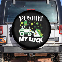 St Patricks Day Boys Truck Spare Tire Cover Pushing My Luck Tractor Toy Lover