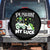St Patricks Day Boys Truck Spare Tire Cover Pushing My Luck Tractor Toy Lover