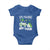 St Patricks Day Boys Truck Baby Onesie Pushing My Luck Tractor Toy Lover