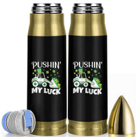 St Patricks Day Boys Truck Bullet Tumbler Pushing My Luck Tractor Toy Lover