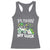 St Patricks Day Boys Truck Racerback Tank Top Pushing My Luck Tractor Toy Lover