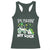 St Patricks Day Boys Truck Racerback Tank Top Pushing My Luck Tractor Toy Lover