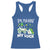 St Patricks Day Boys Truck Racerback Tank Top Pushing My Luck Tractor Toy Lover