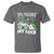 St Patricks Day Boys Truck T Shirt Pushing My Luck Tractor Toy Lover