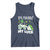 St Patricks Day Boys Truck Tank Top Pushing My Luck Tractor Toy Lover