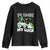 St Patricks Day Boys Truck Youth Sweatshirt Pushing My Luck Tractor Toy Lover