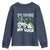 St Patricks Day Boys Truck Youth Sweatshirt Pushing My Luck Tractor Toy Lover