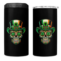 San Patties Irish Sugar Skull 4 in 1 Can Cooler Tumbler St Patricks Day Of The Dead
