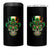 San Patties Irish Sugar Skull 4 in 1 Can Cooler Tumbler St Patricks Day Of The Dead