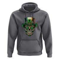 San Patties Irish Sugar Skull Hoodie St Patricks Day Of The Dead