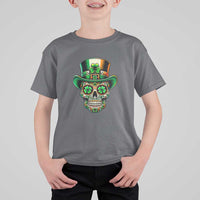 San Patties Irish Sugar Skull T Shirt For Kid St Patricks Day Of The Dead