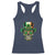San Patties Irish Sugar Skull Racerback Tank Top St Patricks Day Of The Dead