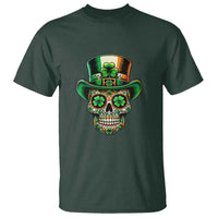 San Patties Irish Sugar Skull T Shirt St Patricks Day Of The Dead