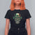 San Patties Irish Sugar Skull T Shirt For Women St Patricks Day Of The Dead