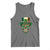 San Patties Irish Sugar Skull Tank Top St Patricks Day Of The Dead