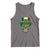 San Patties Irish Sugar Skull Tank Top St Patricks Day Of The Dead