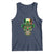 San Patties Irish Sugar Skull Tank Top St Patricks Day Of The Dead