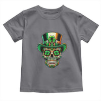 San Patties Irish Sugar Skull Toddler T Shirt St Patricks Day Of The Dead