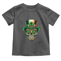 San Patties Irish Sugar Skull Toddler T Shirt St Patricks Day Of The Dead