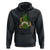 St Patrick's Day Cute Gnomes Hoodie Holding Shamrock Sunflower