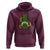 St Patrick's Day Cute Gnomes Hoodie Holding Shamrock Sunflower
