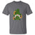 St Patrick's Day Cute Gnomes T Shirt Holding Shamrock Sunflower