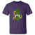 St Patrick's Day Cute Gnomes T Shirt Holding Shamrock Sunflower