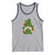 St Patrick's Day Cute Gnomes Tank Top Holding Shamrock Sunflower
