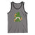 St Patrick's Day Cute Gnomes Tank Top Holding Shamrock Sunflower