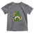St Patrick's Day Cute Gnomes Toddler T Shirt Holding Shamrock Sunflower