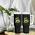 St Patrick's Day Cute Gnomes Tumbler With Handle Holding Shamrock Sunflower
