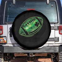 Lucky Shamrock Football Spare Tire Cover Irish Clover St Patricks Day Sport Lover