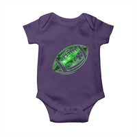 Lucky Shamrock Football Baby Onesie Irish Clover St Patricks Day Sport Lover