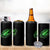 Lucky Shamrock Football 4 in 1 Can Cooler Tumbler Irish Clover St Patricks Day Sport Lover