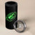 Lucky Shamrock Football 4 in 1 Can Cooler Tumbler Irish Clover St Patricks Day Sport Lover