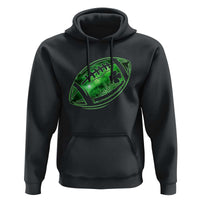 Lucky Shamrock Football Hoodie Irish Clover St Patricks Day Sport Lover