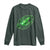 Lucky Shamrock Football Long Sleeve Shirt Irish Clover St Patricks Day Sport Lover