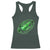 Lucky Shamrock Football Racerback Tank Top Irish Clover St Patricks Day Sport Lover