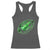 Lucky Shamrock Football Racerback Tank Top Irish Clover St Patricks Day Sport Lover