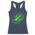 Lucky Shamrock Football Racerback Tank Top Irish Clover St Patricks Day Sport Lover