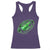 Lucky Shamrock Football Racerback Tank Top Irish Clover St Patricks Day Sport Lover