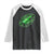 Lucky Shamrock Football Raglan Shirt Irish Clover St Patricks Day Sport Lover