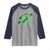 Lucky Shamrock Football Raglan Shirt Irish Clover St Patricks Day Sport Lover