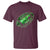 Lucky Shamrock Football T Shirt Irish Clover St Patricks Day Sport Lover